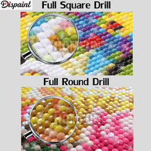 Cargar imagen en el visor de la galería, Dispaint completo cuadrado/taladro redondo 5D DIY diamante pintura &quot;animal leopardo&quot; bordado punto de cruz 3D decoración del hogar A10367