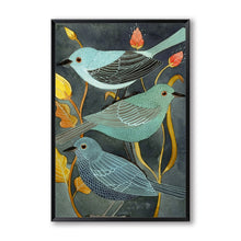 Cargar imagen en el visor de la galería, Elegante poesía animales pájaros ruiseñor decoración Retro lienzo arte creativo estilo pintura impresión póster arte de pared decoración del hogar