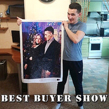 Laden Sie das Bild in den Galerie-Viewer, AZQSD 5D-Diamant-Gemälde, volles quadratisches Foto, benutzerdefinierte DIY-Diamant-Stickerei, Verkauf, runder Bohrer, Bild von Strass, handgefertigtes Geschenk