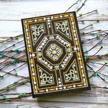 Загрузите изображение в программу просмотра галереи, AZQSD Алмазная картина Мозаика Тетрадь особой формы Цветок Мандала Узоры A5 Дневник Вышивка Подарок DIY