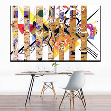 Cargar imagen en el visor de la galería, 5D Diy cuadrado completo redondo diamante pintura punto de cruz geometría diseño Wassily Kandinsky diamante bordado pared decoración FS6059