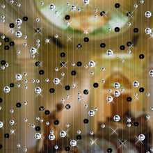 Cargar imagen en el visor de la galería, Cortina de cuentas de cristal de moda decoración interior del hogar suministros de decoración de fondo de boda de lujo