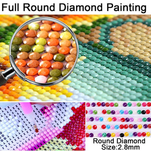 Full Square/Round Drill 5D DIY Diamond Painting &quot;Cat And Rose&quot; 3D Embroidery Cross Stitch 5D Rhinestone Home Decor Gift