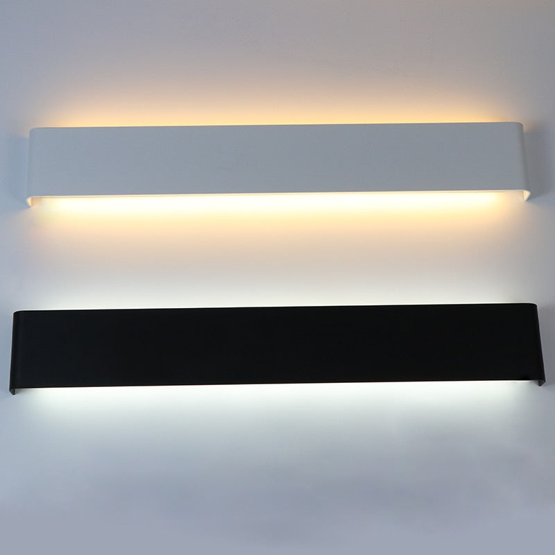 LED Wall Lamp Rectangle Bedroom Bedside Wall Light Staircase Light  Mirror Light Indoor Sconce Fixture Living Room Decoration