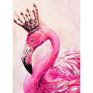 HOMFUN Full Square/Round Drill 5D DIY Diamond Painting &quot;Animal flamingo&quot; 3D Embroidery Cross Stitch 5D Home Decor Gift
