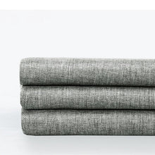 Charger l&#39;image dans la galerie, Imperméable à l&#39;eau moisissure épaississement rideau de douche couleur unie rideau de douche salle de bain rideau Imitation lin rideau de douche D40