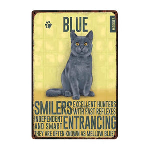 [Mike86] I Love My Cat Tabby Burmese Black Cats Tin Sign Custom Poster Personalidad Classic Metal Painting Decor Art ZZ-03