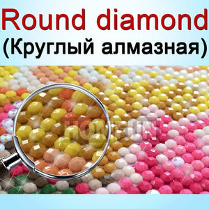 HOMFUN 5D DIY foto personalizada diamante pintura imagen de diamantes de imitación bordado abalorios 5D punto de cruz decoración del hogar