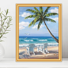 Cargar imagen en el visor de la galería, DIY 5D diamante pintura paisaje puesta de sol punto de cruz Kit completo cuadrado bordado paisaje mosaico arte imagen de decoración de diamantes de imitación