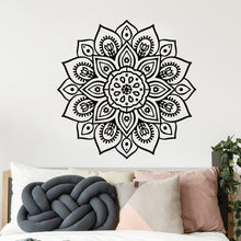 Load image into Gallery viewer, Indian Yoga Mandala Wall Sticker Pvc Wall Art Stickers Modern Fashion Wallsticker For Bedroom Decoration Wall Art Sticker Murals