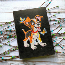 Загрузите изображение в программу просмотра галереи, AZQSD Алмазная картина Мозаика Тетрадь особой формы Цветок Мандала Узоры A5 Дневник Вышивка Подарок DIY