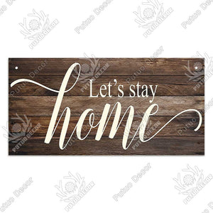 Putuo Decor Home Wooden Signs Family Wood Wall Plaque Wood Art Home Decor for Friendship Wooden Pendant Home Wall Decoration