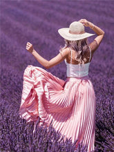 Load image into Gallery viewer, Huacan 5d Diamond Painting Girl New Arrivals Embroidery Lavender Mosaic Cross Stitch Flower Home Decor Diamond Art