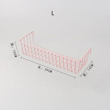 Load image into Gallery viewer, Ins Home Wall Decoration Iron Grid Decor Frame Hanging Rack Wall Display Art Storage Box Basket Mesh Shelf Rack Holder Organizer