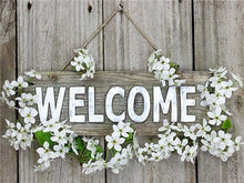 Carica l&#39;immagine nel visualizzatore della Galleria, Huacan Pittura Diamante 5D CASA Dolce Casa Quadrato Pieno/Rotondo Fiore Testo Ricamo Paesaggio Decorazione Murale Arte Diamante