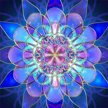 Carica l&#39;immagine nel visualizzatore della Galleria, HUACAN Pittura Diamante 5D Mandala Punto Croce Quadrato Pieno Nuovo Arrivo Diamante Ricamo Fiore Mosaico Artigianato Wall Art