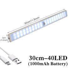 Load image into Gallery viewer, Motion Sensor Wireless LED Night Lights Bedroom Decor Light Detector Wall Decorative Lamp Staircase Closet Room Aisle Lighting