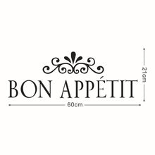 Load image into Gallery viewer, Kitchen Wall Stickers Vinyl Wall Decals for Kitchen English Quote Home Decor Art Decorative Stickers PVC Dining Room For Bar PVC