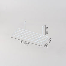 Load image into Gallery viewer, Ins Home Wall Decoration Iron Grid Decor Frame Hanging Rack Wall Display Art Storage Box Basket Mesh Shelf Rack Holder Organizer
