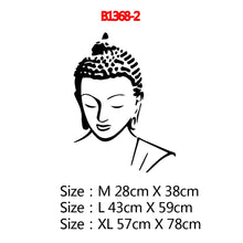 Carica l&#39;immagine nel visualizzatore della Galleria, Nuovi adesivi murali in vinile di arte del Buddha carta da parati per soggiorno adesivi murali religiosi decorativi per la casa adesivo murale decorazione della parete
