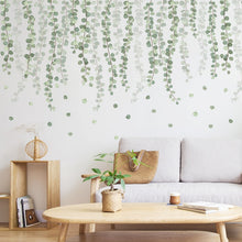Load image into Gallery viewer, Nordic style Rattan Leaves Wall Stickers for Living room Bedroom Eco-friendly Vinyl Wall Decals Art Home Decor Stickers for Wall