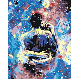 RUOPOTY Frame Figure Painting Diy Painting By Numbers Colorful Picture By Numbers For Adults Drawing Canvas For Home Decors Arts