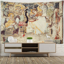 Carica l&#39;immagine nel visualizzatore della Galleria, Imperium Romanum Immagine Arazzo Re Giustiniano dinastia Retro Panno da parete Arazzi Boho Home Decor Wall Art Murale Macrame