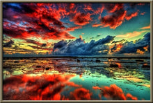 Carica l&#39;immagine nel visualizzatore della Galleria, Pieno di diamanti trapano rotondo paesaggio mosaico diamante ricamo albero pittura diamante steden punto croce diamante arte strass