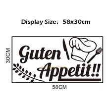 Load image into Gallery viewer, Kitchen Wall Stickers Vinyl Wall Decals for Kitchen English Quote Home Decor Art Decorative Stickers PVC Dining Room For Bar PVC