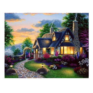 Landscape waterfall 5D diamond painting new product rhinestone embroidery diamond mosaic complete design cross stitch home decor