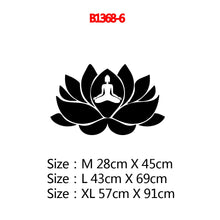 Carica l&#39;immagine nel visualizzatore della Galleria, Nuovi adesivi murali in vinile di arte del Buddha carta da parati per soggiorno adesivi murali religiosi decorativi per la casa adesivo murale decorazione della parete