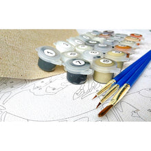 Cargar imagen en el visor de la galería, Cuadro de paisaje sin marco, pintura DIY por números, arte de pared moderno, lienzo, pintura acrílica para decoración del hogar, artes de 40x50cm