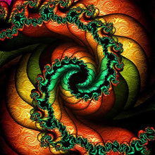 Charger l&#39;image dans la galerie, HOMFUN 3D diamant peinture &quot;Mandala religieux&quot; bricolage plein strass perceuse point de croix Kits carré rond diamant broderie