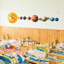 Load image into Gallery viewer, Solar System Planets Wall Stickers for Kids Room Living Room Home Decoration Wall Decal Home Decor Baby Nursery Wall Decoration
