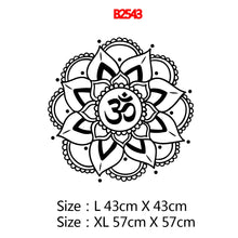Load image into Gallery viewer, Indian Yoga Mandala Wall Sticker Pvc Wall Art Stickers Modern Fashion Wallsticker For Bedroom Decoration Wall Art Sticker Murals