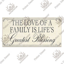 Carica l&#39;immagine nel visualizzatore della Galleria, Putuo Decor Speranza Targhe in legno Amicizia Targa da parete in legno Targa shabby chic per ciondolo in legno Decorazione della casa Regali di famiglia