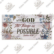 Carica l&#39;immagine nel visualizzatore della Galleria, Putuo Decor Speranza Targhe in legno Amicizia Targa da parete in legno Targa shabby chic per ciondolo in legno Decorazione della casa Regali di famiglia