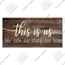 Carica l&#39;immagine nel visualizzatore della Galleria, Putuo Decor Speranza Targhe in legno Amicizia Targa da parete in legno Targa shabby chic per ciondolo in legno Decorazione della casa Regali di famiglia