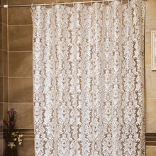 Charger l&#39;image dans la galerie, Rideau lavable bain rideau de douche salle de bain maroc PEVA crochet étanche maison douche rideaux floraux avec crochets 8 tailles D30