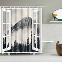 Charger l&#39;image dans la galerie, YOMDID marbre motif rideau de bain imperméable rideaux de douche géométrique bain écran imprimé rideau pour salle de bain cadeau Navidad