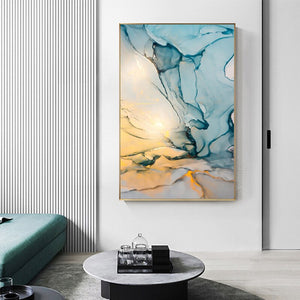 Abstract Scandinavian Wall Art Nordic Posters Prints Modern Art Pictures Canvas Painting for Living Room Fashion Home Decoration