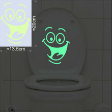 Load image into Gallery viewer, Bathroom Wall Stickers Toilet Home Decoration Removable Wall Decals for Toilet Sticker Decorative Paste Home Decor Glow in Dark