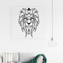 Загрузите изображение в программу просмотра галереи, Креативная Геометрия животного, настенная художественная наклейка, современные настенные наклейки для детской комнаты, виниловые наклейки для гостиной, компания, фреска