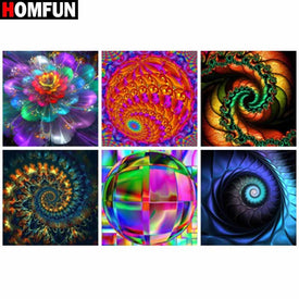 HOMFUN 3D diamant peinture 