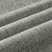 Carica l&#39;immagine nel visualizzatore della Galleria, Tende da doccia grigie spesse Tende da bagno impermeabili in tessuto di lino imitazione per vasca da bagno Ampia copertura da bagno moderna e ampia