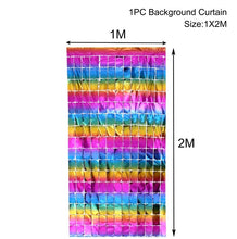 Carica l&#39;immagine nel visualizzatore della Galleria, Tenda per sfondo per feste, fondale con paillettes, decorazioni per matrimoni, baby shower, parete con paillettes, tenda per fondale glitterato, tenda in lamina di compleanno