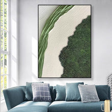 Cargar imagen en el visor de la galería, Pinturas al óleo pintadas a mano, pinturas de textura abstracta, pasillos de entrada simples, pinturas decorativas de pasillos, paredes de fondo de sala de estar, pequeñas pinturas colgantes frescas