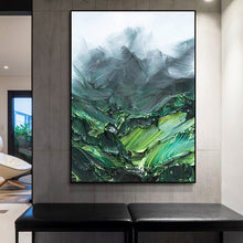 Carica l&#39;immagine nel visualizzatore della Galleria, Pittura a olio dipinta a mano pura