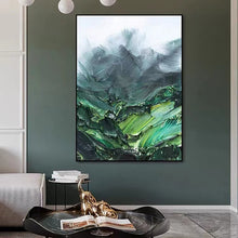 Carica l&#39;immagine nel visualizzatore della Galleria, Pittura a olio dipinta a mano pura