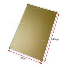 Carica l&#39;immagine nel visualizzatore della Galleria, Targhe in metallo in metallo Bulldog francese Sapone da bagno Bagno Soggiorno Amante dei cani Decorazione della parete della casa Art Poster Decor 8 X 12 pollici